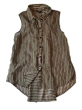 Forever 21 Sleeveless Blouse Size L